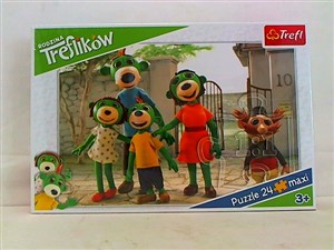 Picture of Puzzle 24 maxi Rodzina Treflików