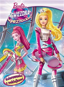 Obrazek Barbie. Gwiezdna przygoda Kolorowanka z naklejkami NA-125