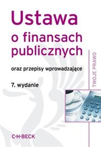 Obrazek Ustawa o finansach publicznych oraz przepisy wprowadzające.