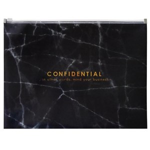 Obrazek Teczka A4 Zamek czarna