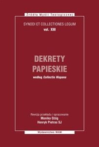 Obrazek Dekrety papieskie Synodi et collectiones legum, vol. XIII
