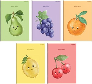 Picture of Zeszyt A5/16K kratka Fruits (20szt) TOP2000
