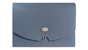 Picture of Teczka A4 harmonijkowa PP grafit morandi