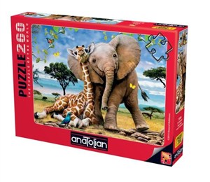 Obrazek Puzzle 260 Najlepsi przyjaciele