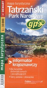 Obrazek Tatrzański Park Narodowy mapa turystyczna 1:33 000