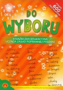 Picture of Do wyboru Książeczka edukacyjna ucząca zasad poprawnej pisowni