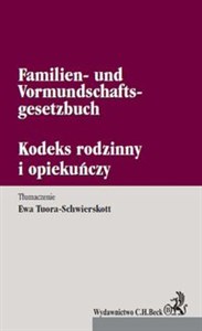 Picture of Kodeks rodzinny i opiekuńczy Familien- und Vormundschaftsgesetzbuch