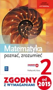 Picture of Matematyka poznać zrozumieć podręcznik 2 szkoła ponadgimnazjalna zakres rozszerzony 147892