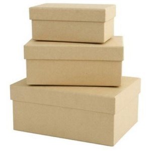Picture of Pudełka tekturowe papermania prostokątne 3szt