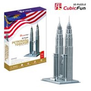 Picture of Puzzle 3D Petronas Towers 86