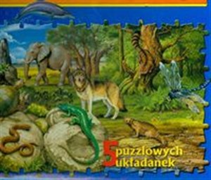 Obrazek Świat zwierząt 5 puzzlowych układanek