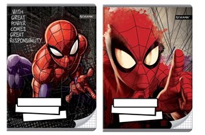 Obrazek Zeszyt A5/32K kratka Spider Man (10szt)