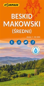 Obrazek Beskid Makowski mapa laminowana 1:50 000