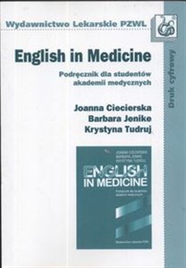 Picture of English in medicine Podręcznik dla studentów akademii medycznych