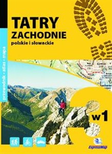 Picture of Tatry Zachodnie polskie i słowackie Przewodnik, atlas i mapa