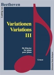 Picture of Beethoven. Variationen III fur Klavier