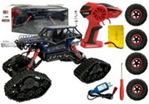 Picture of Auto zdalnie sterowane terenowe R/C niebieski 4x4