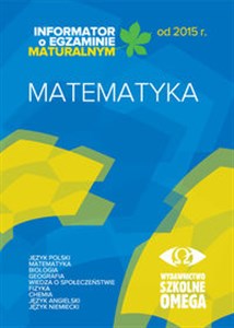 Picture of Informator o egzaminie maturalnym od 2015 r. Matematyka