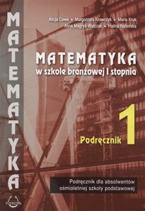Picture of Matematyka w branżowej szkole I stopnia 1 Podręcznik Szkoła ponadpodstawowa