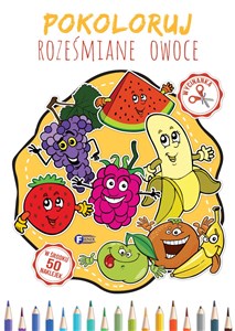Picture of Pokoloruj roześmiane owoce