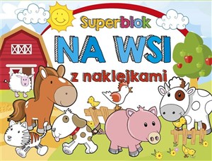 Obrazek Superblok z naklejkami Na wsi