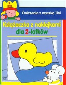 Picture of Ćwiczenia z myszką Tini Książeczka z naklejkami dla 2-latków