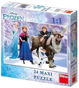 Picture of Puzzle 24 Maxi Kraina Lodu DINO