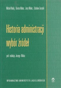 Obrazek Historia administracji - wybór źródeł