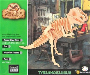 Picture of Łamigłówka drewniana Gepetto Tyranozaur
