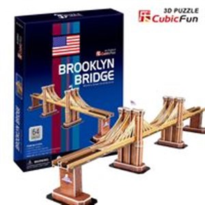Obrazek Puzzle 3D Empire Brooklyn Bridge