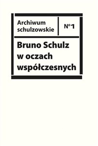 Obrazek Bruno Schulz w oczach współczesnych. Antologia tekstów krytycznych i publicystycznych lat 1920-1939