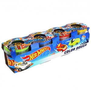 Picture of Masa plastyczna Hot Wheels 4 pojemniki