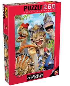 Obrazek Puzzle 260 Dinozaury