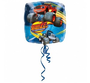 Obrazek Balon foliowy kwadratowy Blaze 43cm