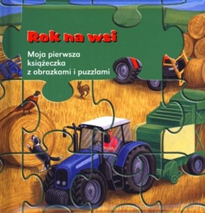 Picture of Rok na wsi. Moja pierwsza książeczka z obrazkami i puzzlami