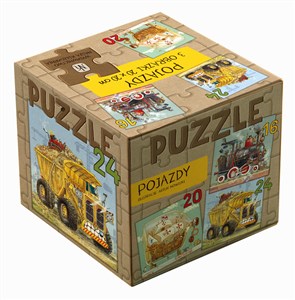 Picture of Puzzle 3 w 1 Pojazdy.