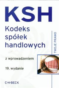 Obrazek Kodeks spółek handlowych z wprowadzeniem