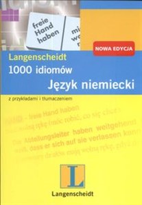 Picture of 1000 idiomów język niemiecki z przykładami i tłumaczeniem