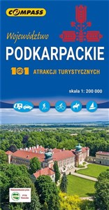 Obrazek Województwo podkarpackie 101 atrakcji turystycznych 1:200 000