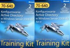 Obrazek Egzamin MCTS 70-640 Konfigurowanie Active Directory w Windows Server 2008 R2 Training Kit Tom 1-2