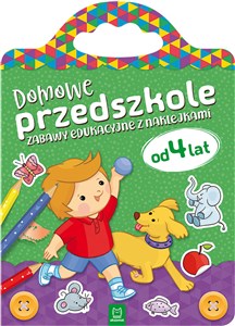 Picture of Domowe przedszkole od 4 lat Zabawy edukacyjne z naklejkami