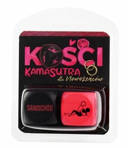 Picture of Kości Kamasutra dla nowożeńców (różowo-czarne)