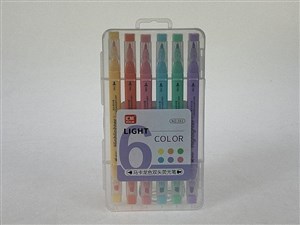 Picture of Flamastry dwustronne 6 kolorów