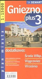 Obrazek Gniezno plus 3 1:20 000  plan miasta