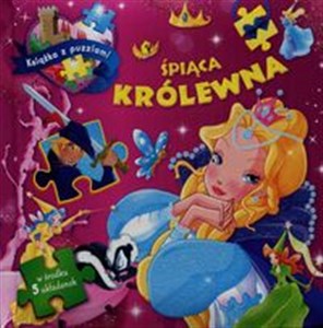 Obrazek Śpiąca królewna Książka z puzzlami 5 układanek