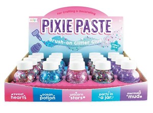 Picture of Klej z pędzelkiem brokatowy display (20szt)