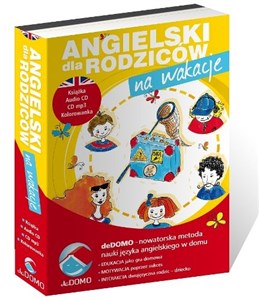 Obrazek Angielski dla rodziców na wakacje Przewodnik językowy z kolorowanką i 2 płytami CD