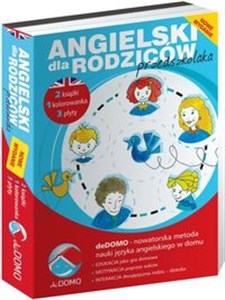 Picture of Angielski dla rodziców przedszkolaka Nowe wydanie z kolorowanką Kompletny zestaw do nauki języka w domu