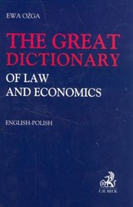 Picture of The great dictionary of law and economics