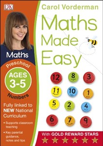 Obrazek Maths Made Easy Numbers Ages 3-5 Preschool (Made Easy Workbooks)